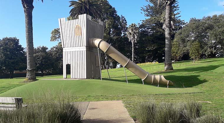 Jellicoe Park - Giant slide