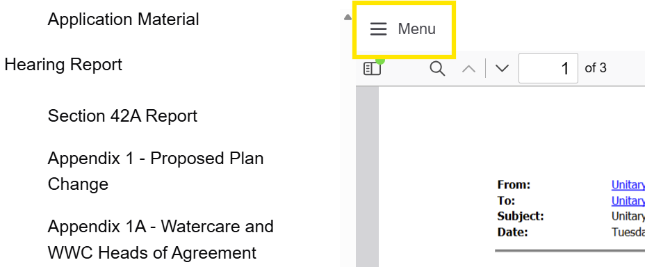 Screenshot showing the menu bar highlighted at the top of the screen.