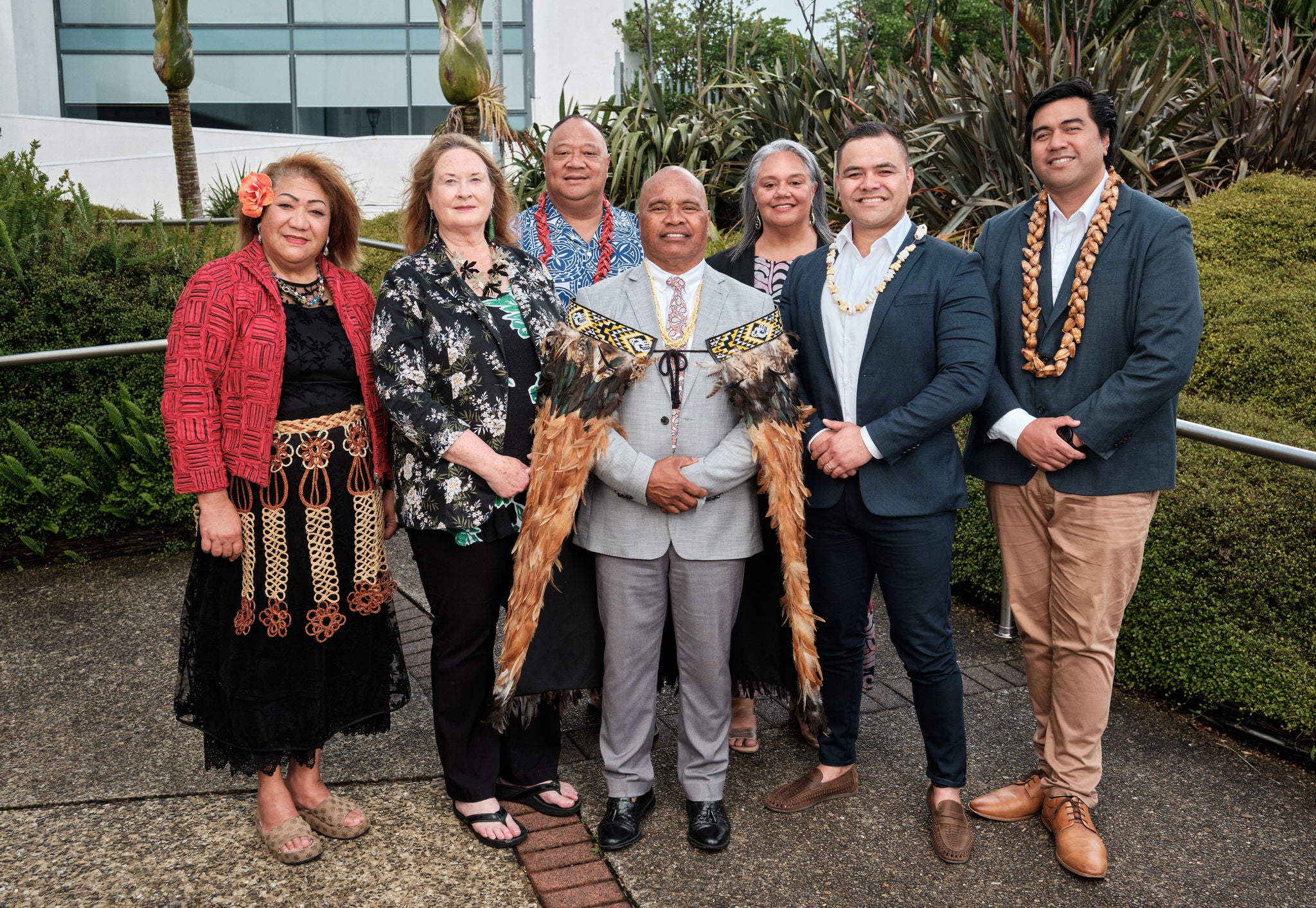 Group photo of Māngere-Ōtāhuhu Local Board members.