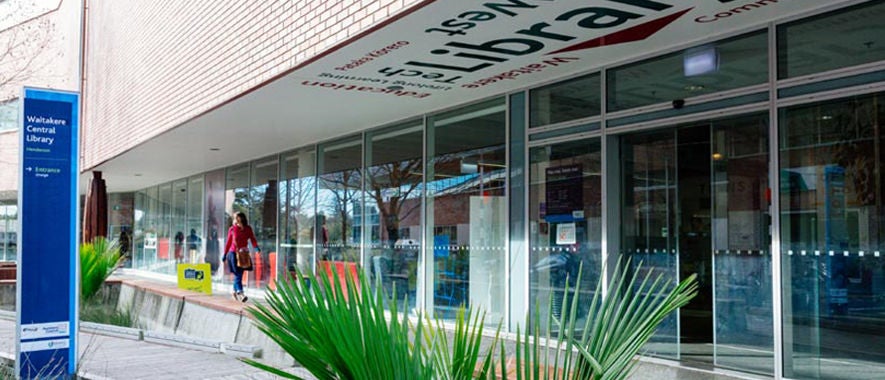 The Waitākere Central Library.