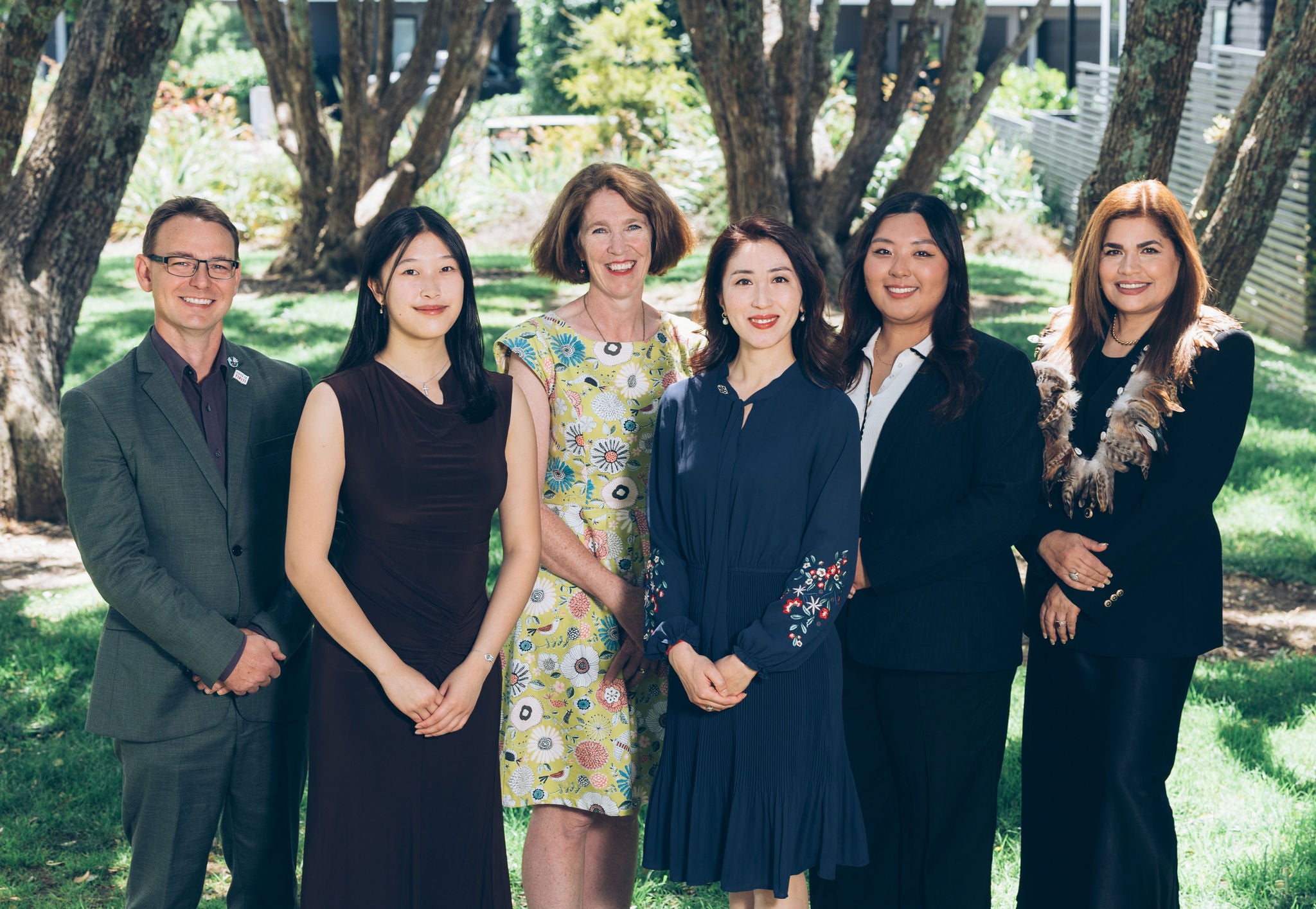 Group photo of Upper Harbour Local Board members.