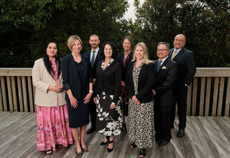 Group photo of Kaipātiki Local Board members.