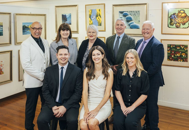 Group photo of Hibiscus and Bays Local Board members.