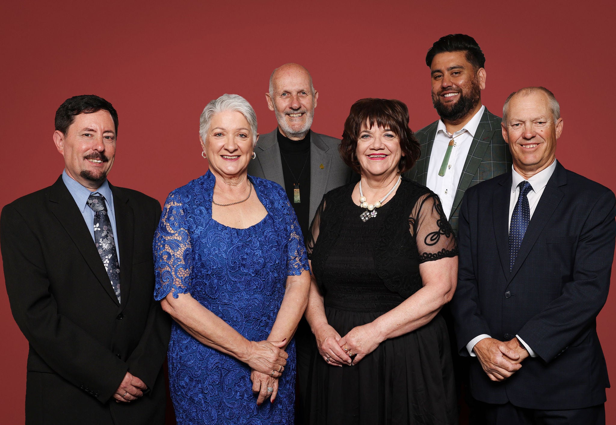 Group photo of Papakura Local Board members.