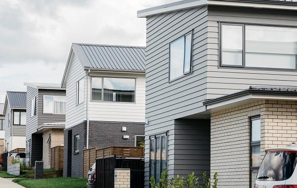 A row of houses