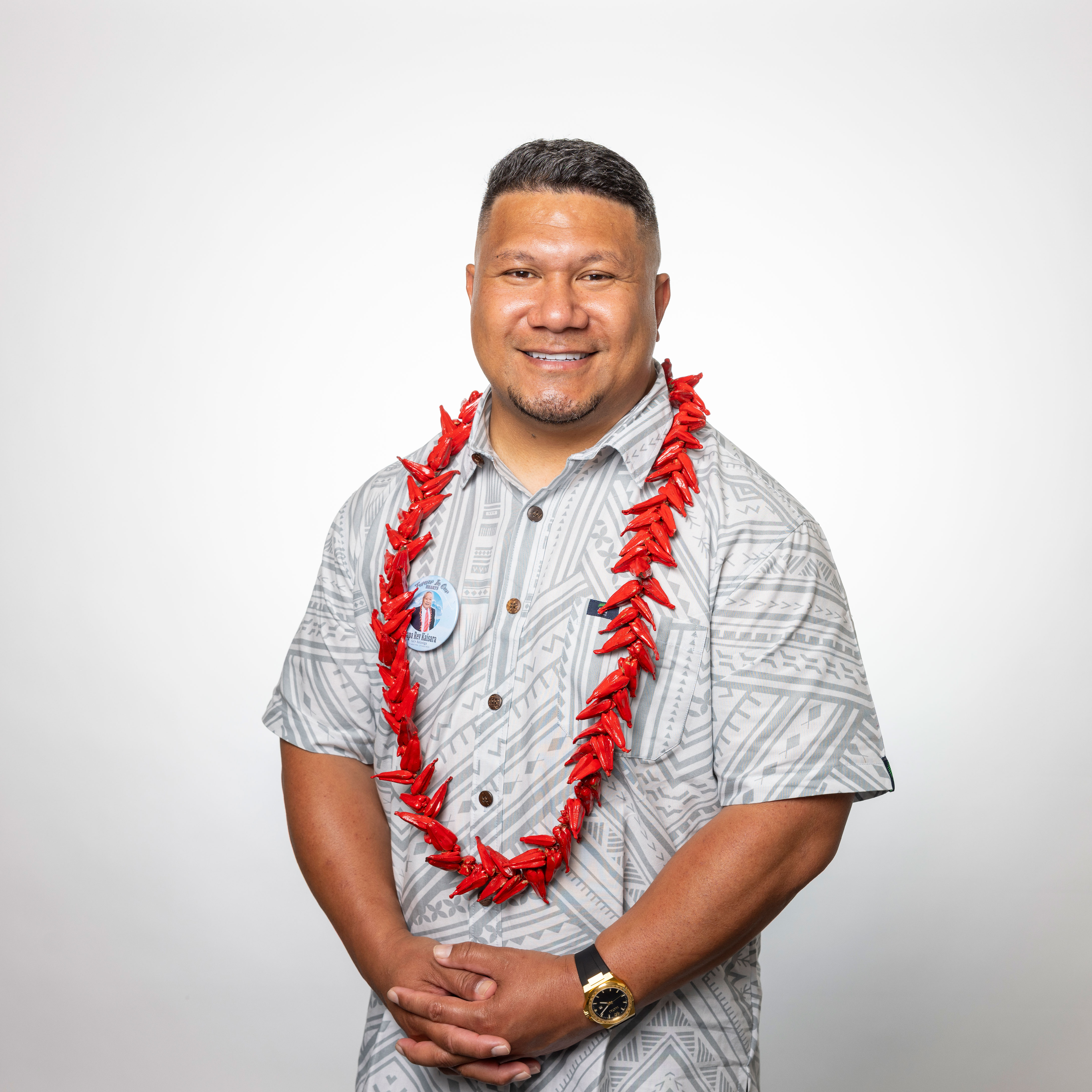 Ōtara Local Board member Li’amanaia Lorenzo Kaisara.