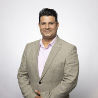  Elected member Sandeep Saini.