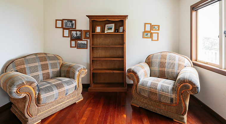 Craw Homestead - Reading room.