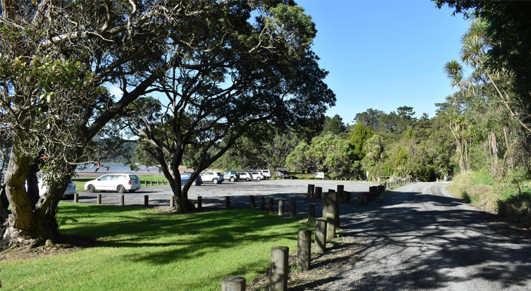 Cornwallis CSC parking area — Parking area.