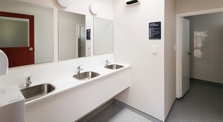 Huia Lodge - Bathroom.
