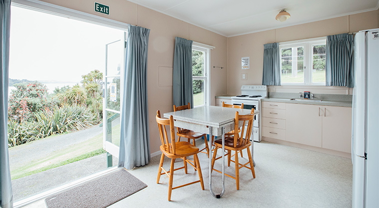 Baileys Cottage - Kitchen and view.