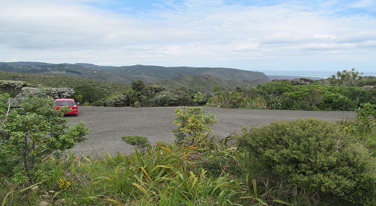 Log Race SCC parking area - Parking area for SCC vehicles.