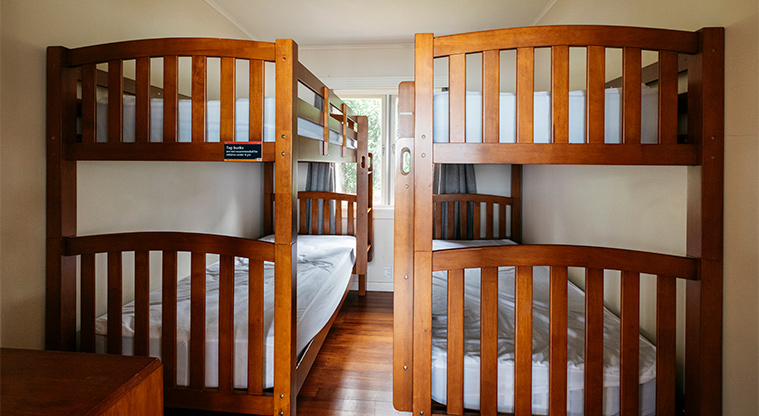 Coldham Bach - Bunk bedroom.