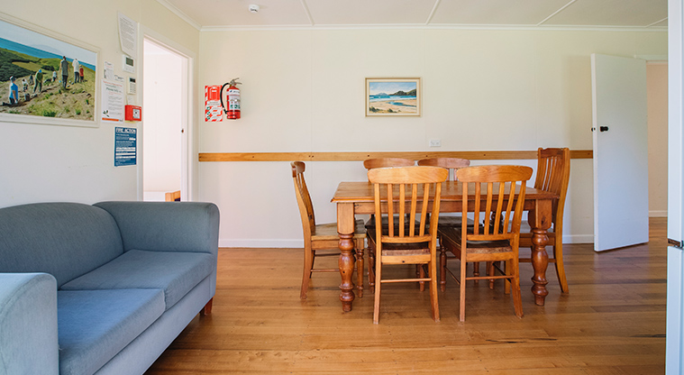 Tāwharanui Bach - Dining room.
