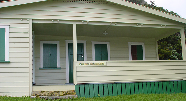 Puhoi Cottage - Front entrance to the cottage.