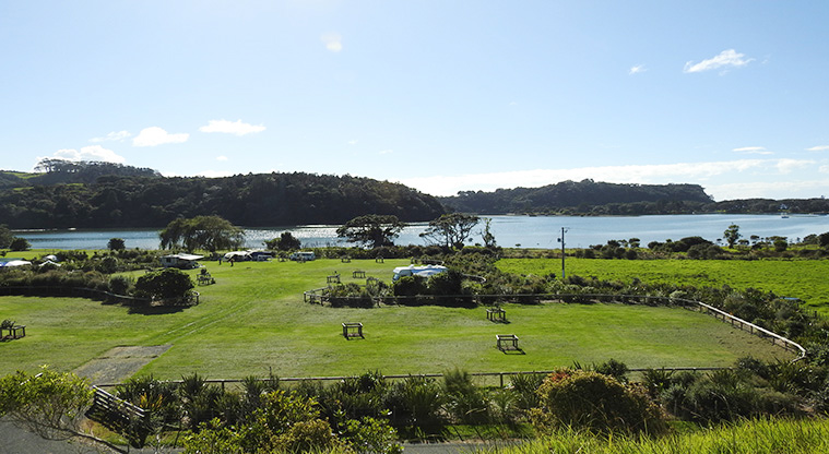 Schischka campground - View of the camping area.