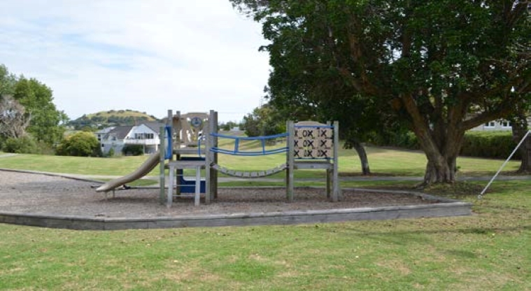 Achilles Crescent Reserve – Climbing gym and slide.