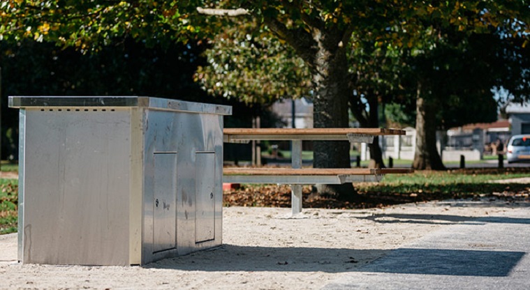 Waenganui / Allenby Park - Electric barbecue. Photo credit: Jay Farnworth.