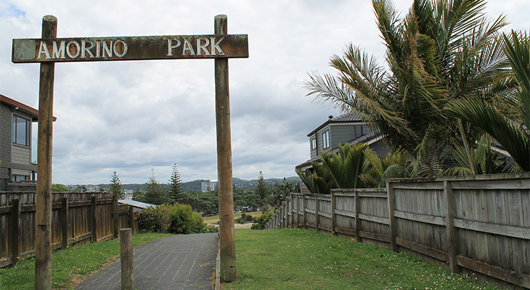 Amorino Park - Rosario Crescent entrance. Photo credit: M Loubser.