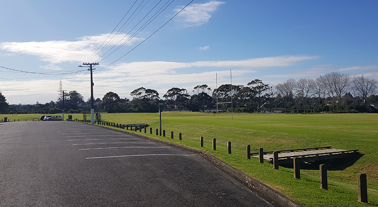 Archibald Park - Car park at the end of Archibald Road.