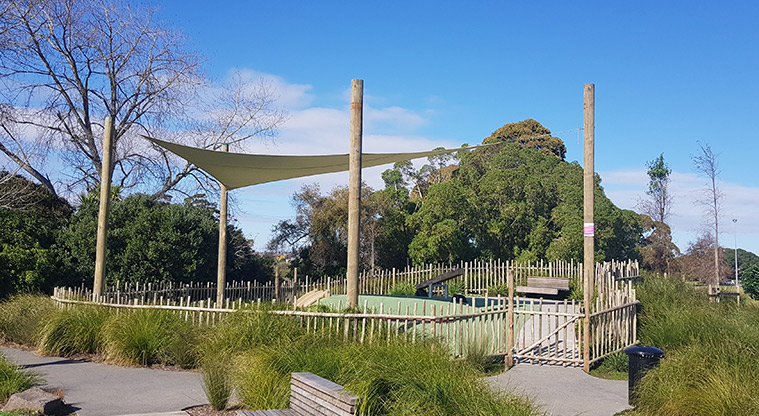 Archibald Park – Fenced junior play area.