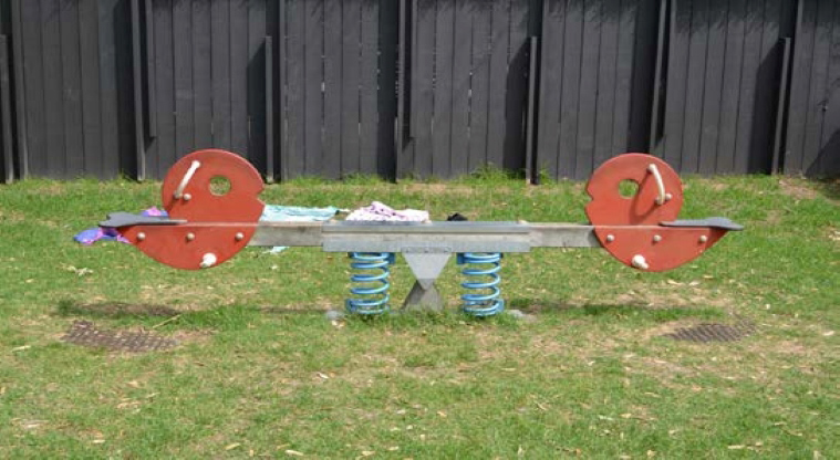 Bath Street Reserve – Seesaw.