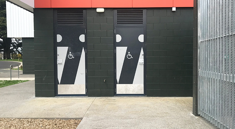 Bledisloe Park - Accessible toilets.