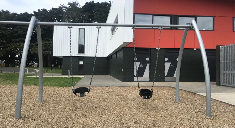Bledisloe Park – Junior swings.