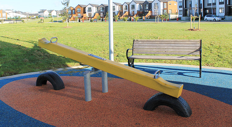 Bonair Crescent Stormwater Pond - Seesaw. Photo credit: M Loubser.