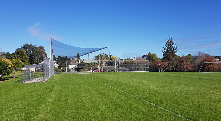 Onewherowhero / Brains Park - Softball and baseball pitch.