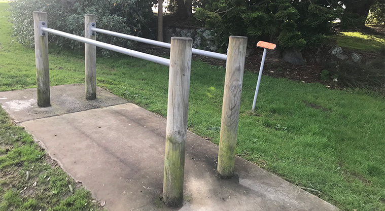 Cox's Bay Reserve - Fitness equipment.