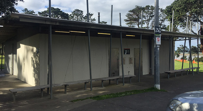 Coyle Park – accessible toilet block by the car park.