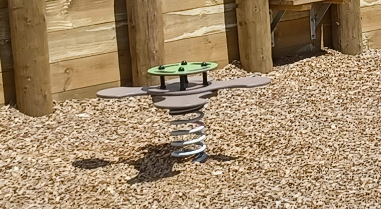 Cranston Street Reserve - Springer toy.