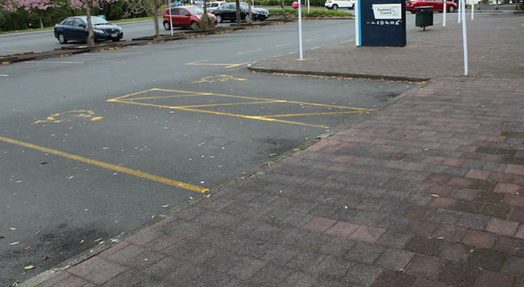 Cranwell Park - Accessible car parks near the West Wave Pool and Leisure Centre entrance.