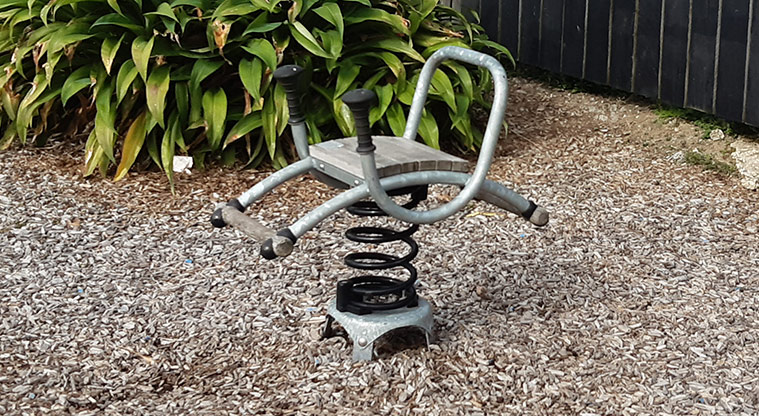 Delphine Close - Rocker toy. Photo credit: S Hulse.