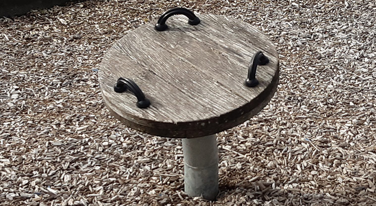 Delphine Close - Spinning seat. Photo credit: S Hulse.