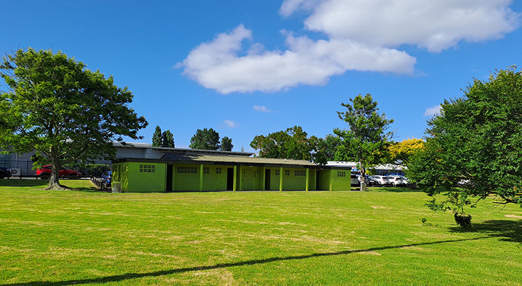 Elm Park - Toilets and changing rooms. Photo credit: S Hulse.