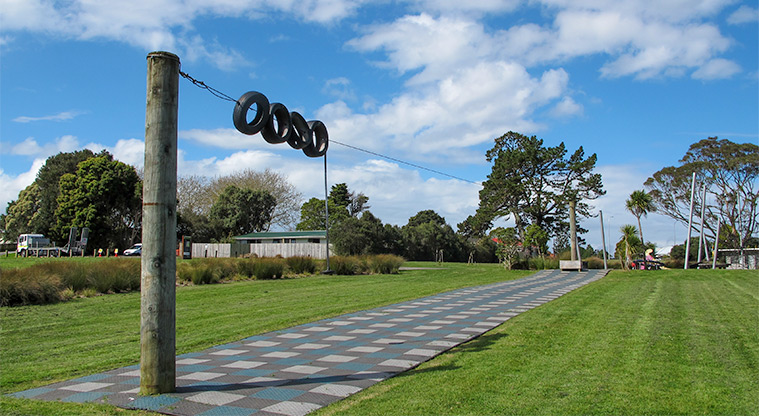 Heron Park - Flying fox.