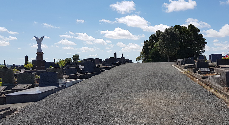 Hillsborough Cemetery – a section of Clifton Road within the cemetery.