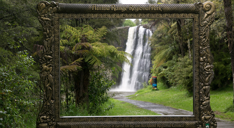 Hūnua Ranges Regional Park - Hūnua Falls.