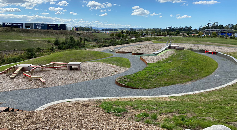 Kopupaka Reserve  – Nature play area.