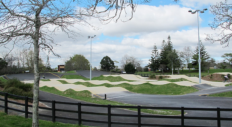 Lloyd Elsmore Park - BMX pump track.