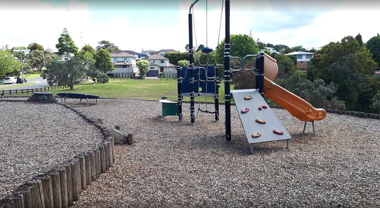 Wairaki / Lynfield Reserve - Part of the playground.