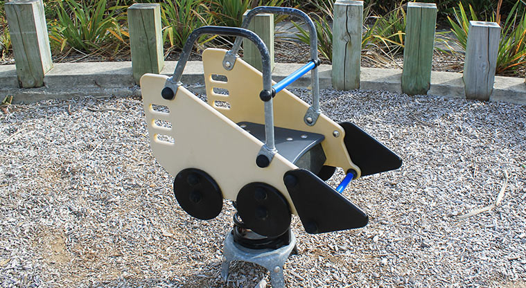 Major Henry Greens - Vehicle rocker toy. Photo credit: M Loubser.