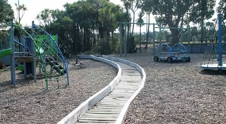 Margaret Griffen Park - playground close to the Griffen Park Road entrance carpark and accessible toilets.