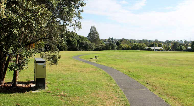 Margaret Griffen Park - accessible footpath around the playing fields.