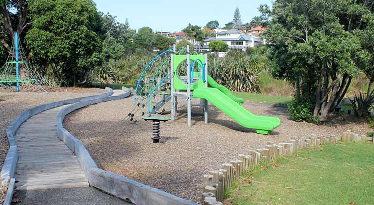 Margaret Griffen Park - playground close to the Griffen Park Road entrance carpark and accessible toilets.