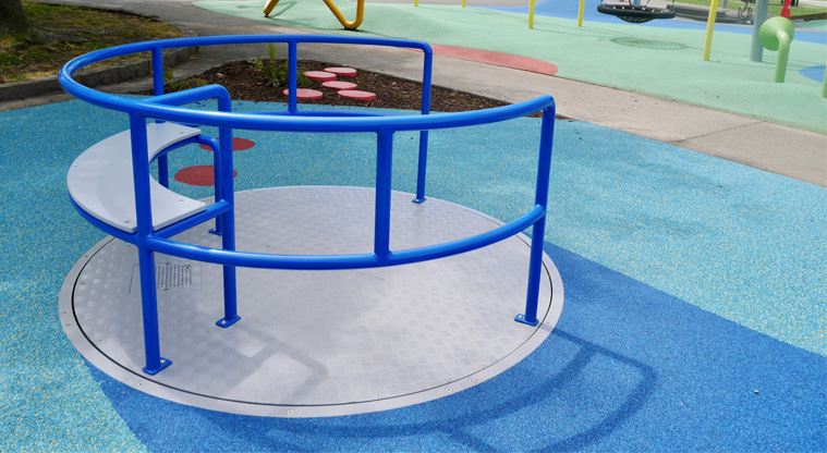 Marlborough Park - Wheelchair accessible carousel.