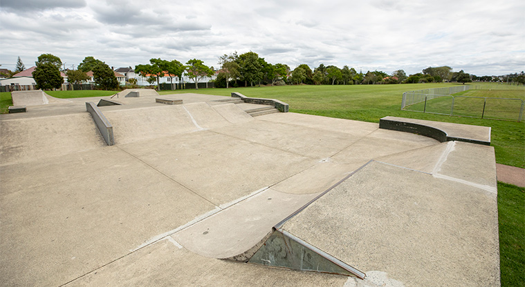 May Road War Memorial Park – Skate park.