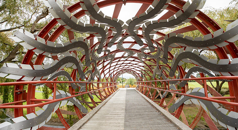May Road War Memorial Park – The iconic tuna bridge.